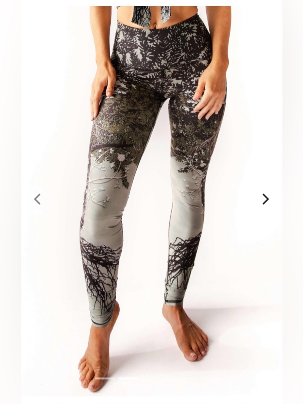 XL Yoga Democracy Transformation Eco-Friendly Women’s Yoga Leggings Tree